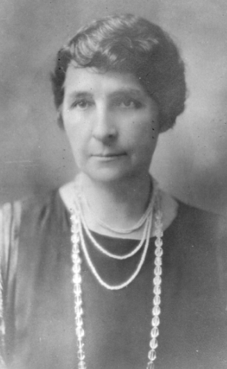 Mrs. Francis King garden writer in the 1920's