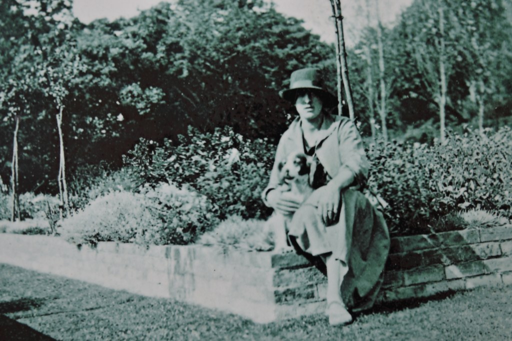 Old image of Vita Sackville-West garden writer and designer
