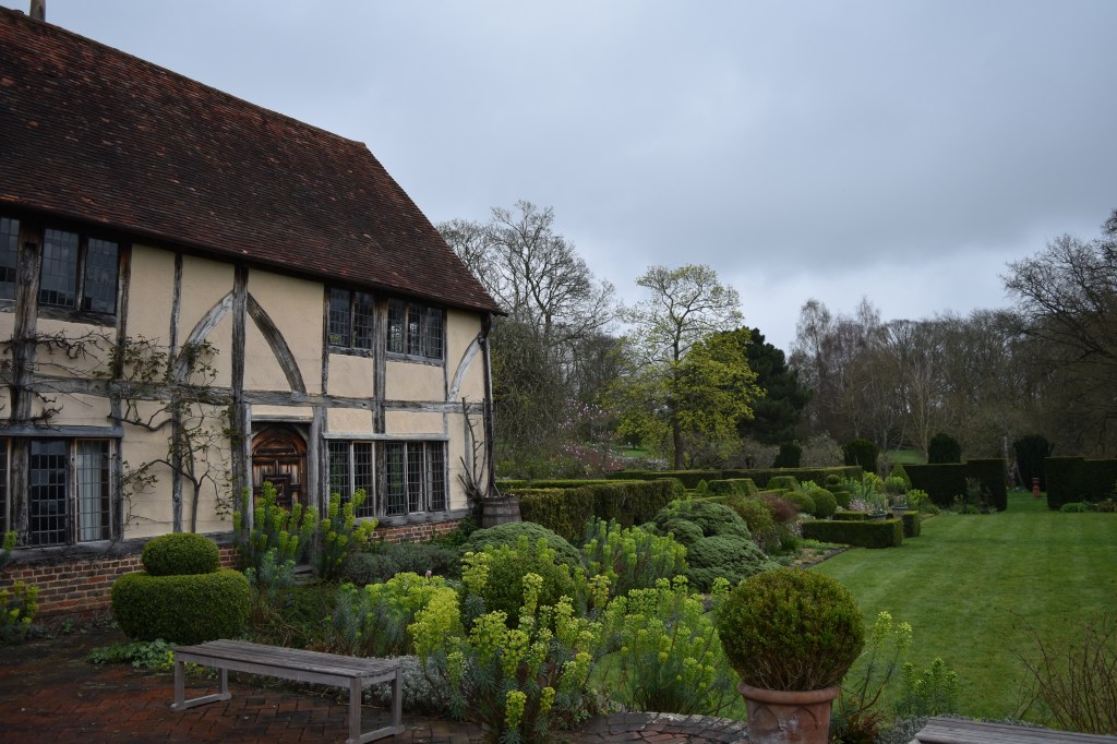 Longbarn Garden view of the garden from the terrace
