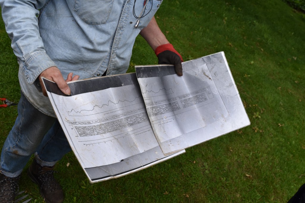 Head Garden at Munstead Wood shows the plans for the main hardy flower border
