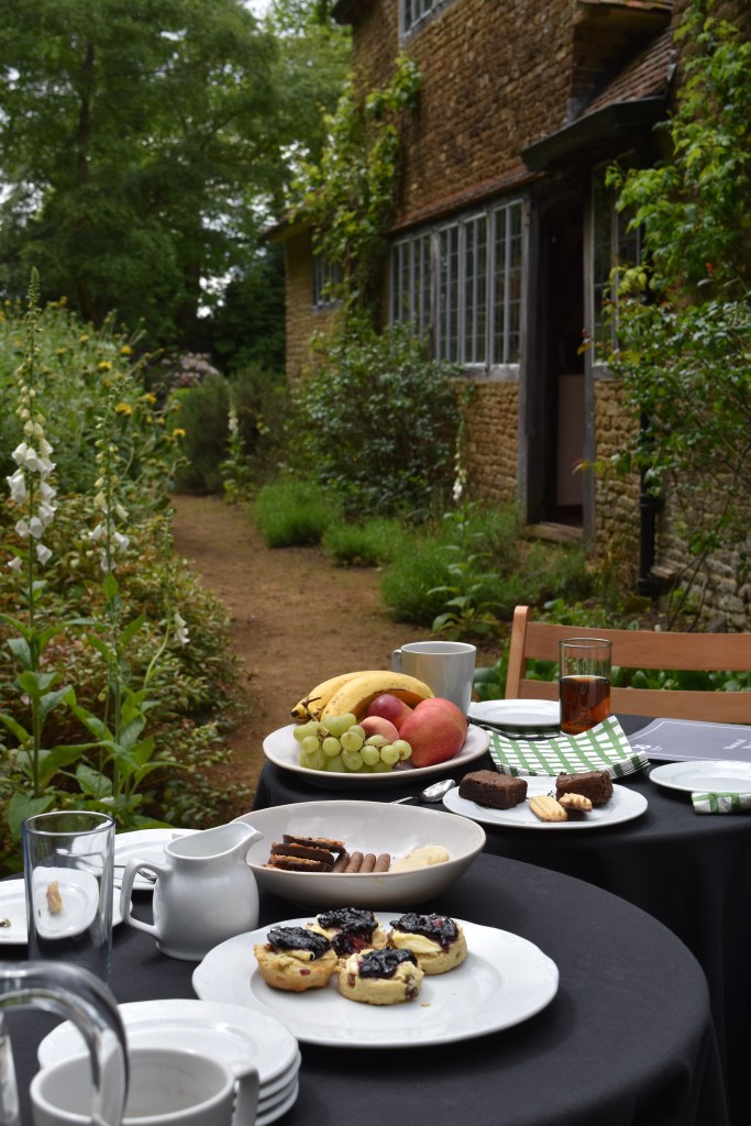 Tea on the terrace at Munstead Wood
