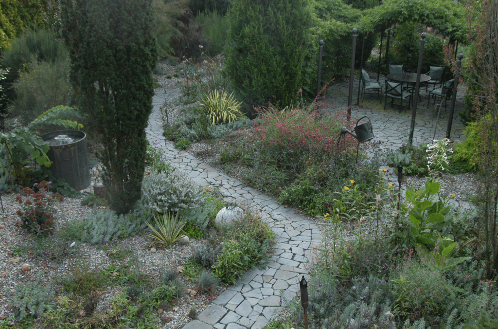 A garden with stones - The Dry Garden at Northview