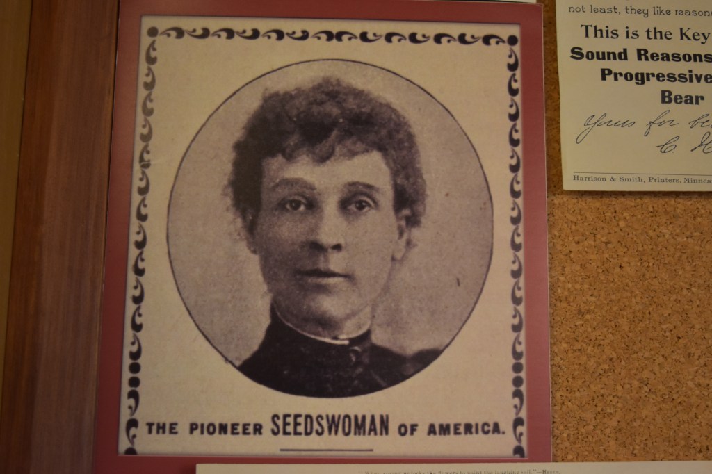Carrie H. Lippincott was a pioneer seedswoman