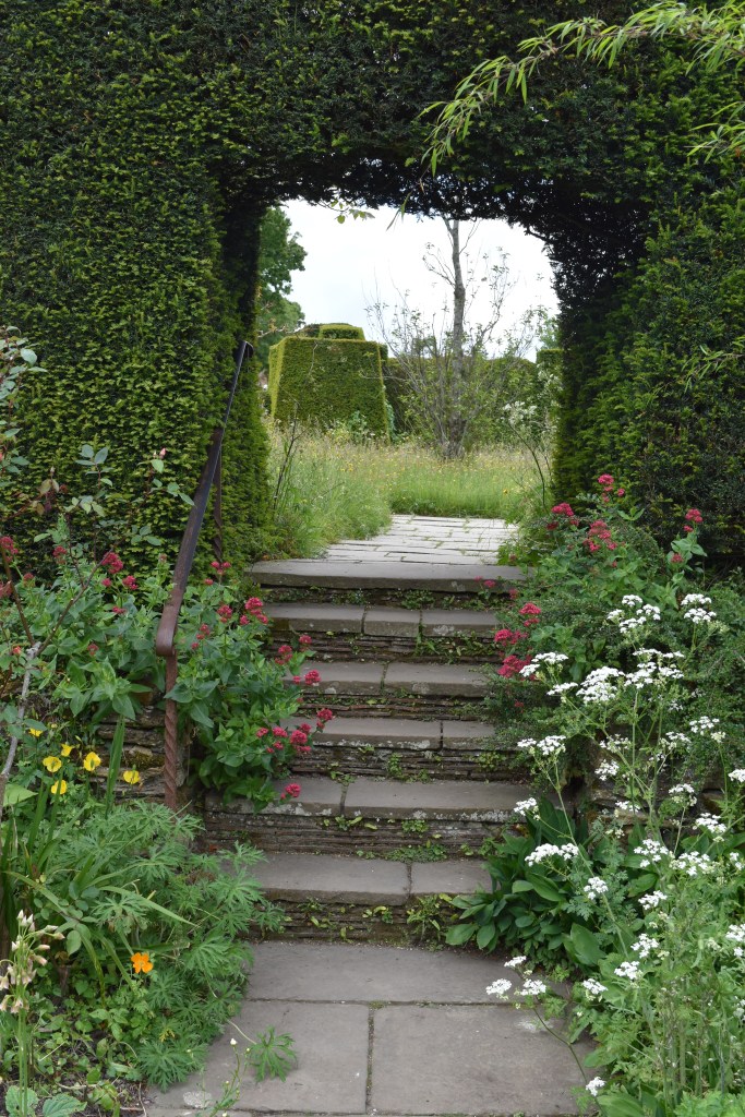 A view through the hedge at Great Dixter